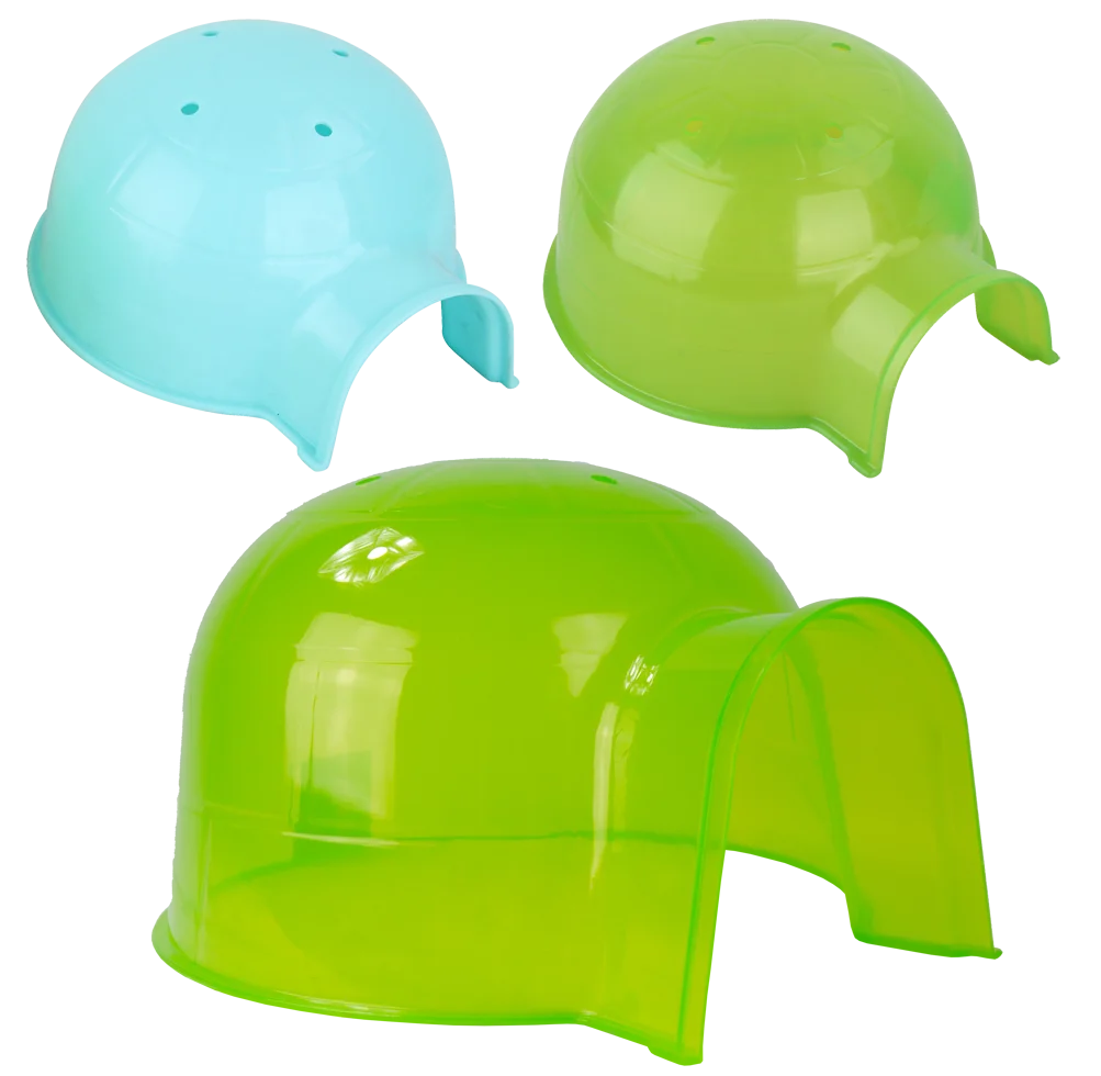 Maisonnette en plastique pour rongeurs, 30 x 26 x 17 cm – Pawise Plastic Castle L – Image 4