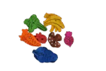 Jouets à ronger en bois, 18 pièces – Pawise Play Time Small Pet Fruit & Veggie mix – Image 3