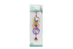 Chaînette à miroir pour oiseaux avec clochette, 24 cm – Pawise Spinner Mirror Chain – Image 2