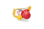 Basket de basket pour oiseaux avec miroir, 10 cm – Pawise Bird Basketball – Image 2