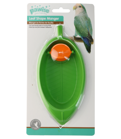Mangeoire en forme de feuille pour oiseaux – Pawise Leaf Shape Manger