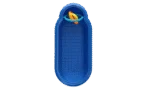 Baignoire pour oiseaux avec jouet, 17 cm, coloris assortis – Pawise Funny Bath – Image 4