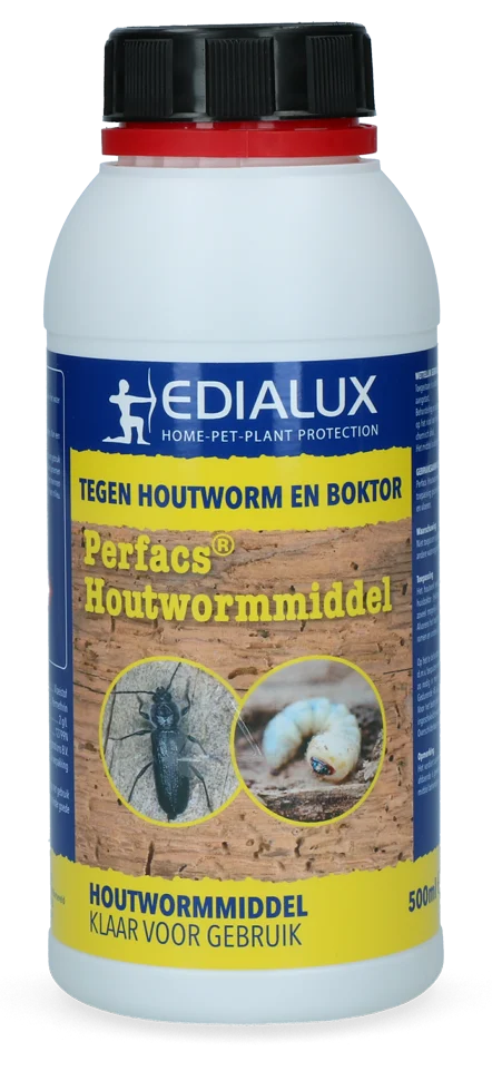 Produit contre les vers du bois avec Permethrin 500 ml – Edialux Perfacs – Image 2