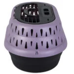 Caisse de transport pour chat à ouverture par le dessus, violette, 48,3 x 31,8 x 27,4 cm – Petmate Top Load Cat Kennel – Image 4