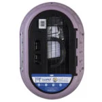Caisse de transport pour chat à ouverture par le dessus, violette, 48,3 x 31,8 x 27,4 cm – Petmate Top Load Cat Kennel – Image 5
