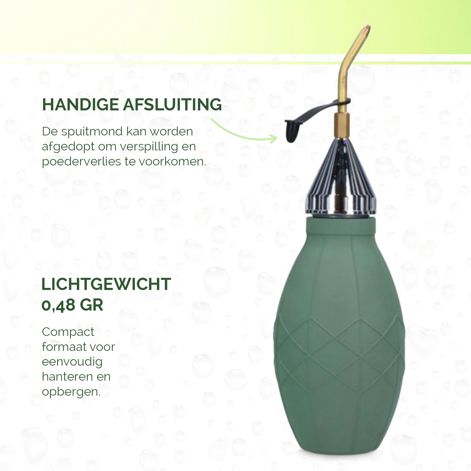Poudreuse 350 ml avec embout courbé – Hofman Pest Control Pro – Image 5