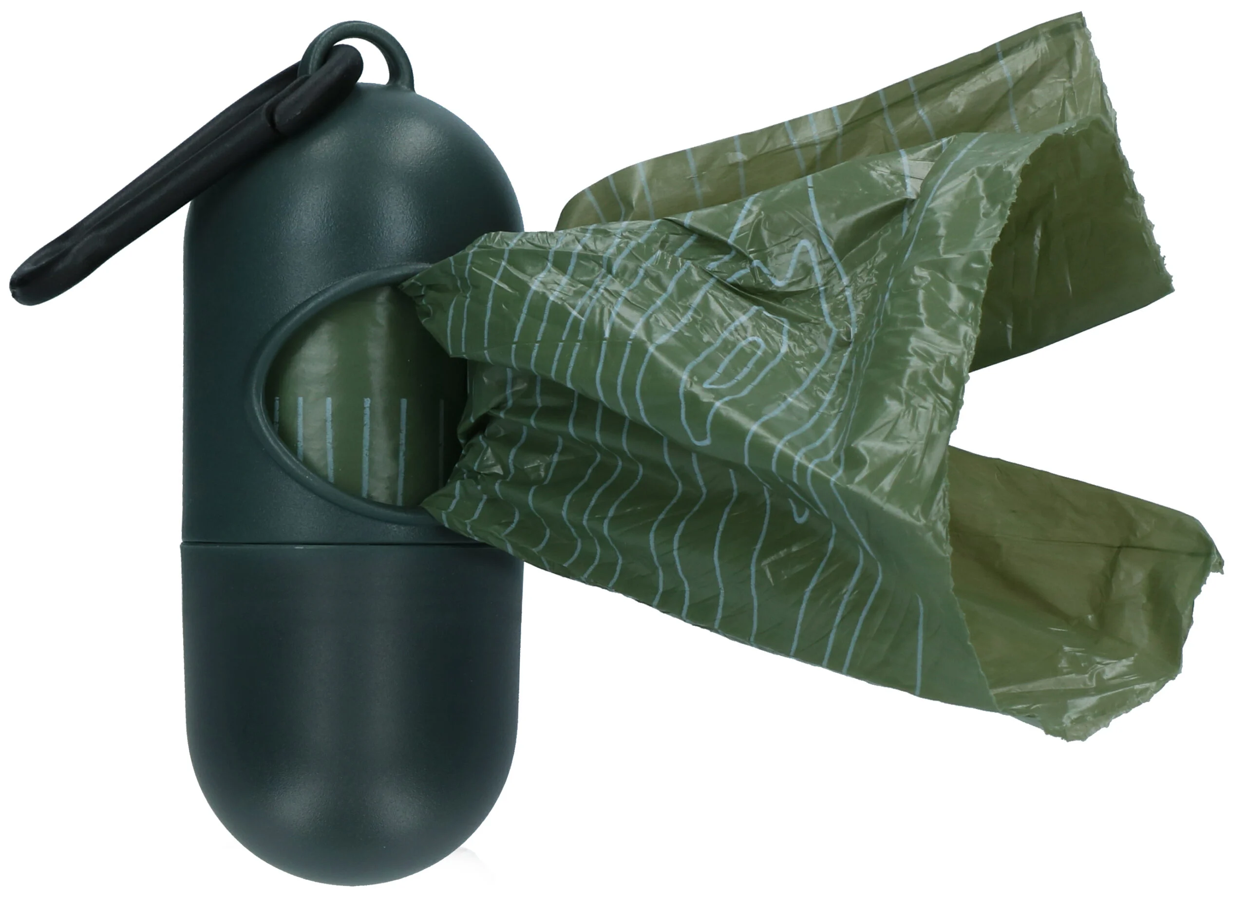Distributeur de sacs à déjections canines avec 15 sachets biodégradables parfumés à la lavande – PoopyGo – Image 4
