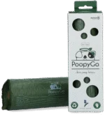 Sacs à déjections canines biodégradables parfumés à la lavande, 300 unités en boîte – PoopyGo Eco friendly Tissue Box