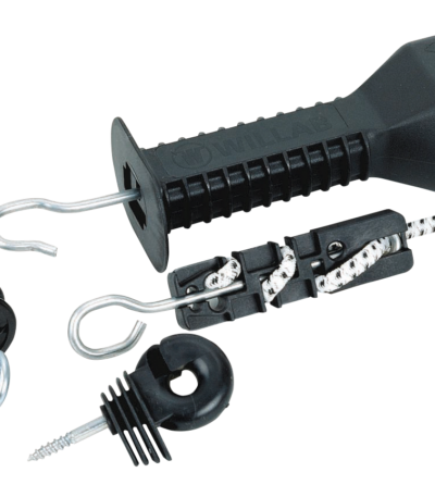 Kit de poignée de portail avec élastique et ancrage pour poignée de portail, 4,5 m – ZoneGuard