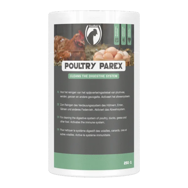 Complément aux plantes pour volailles, en granulés 250 g – Excellent Poultry Parex