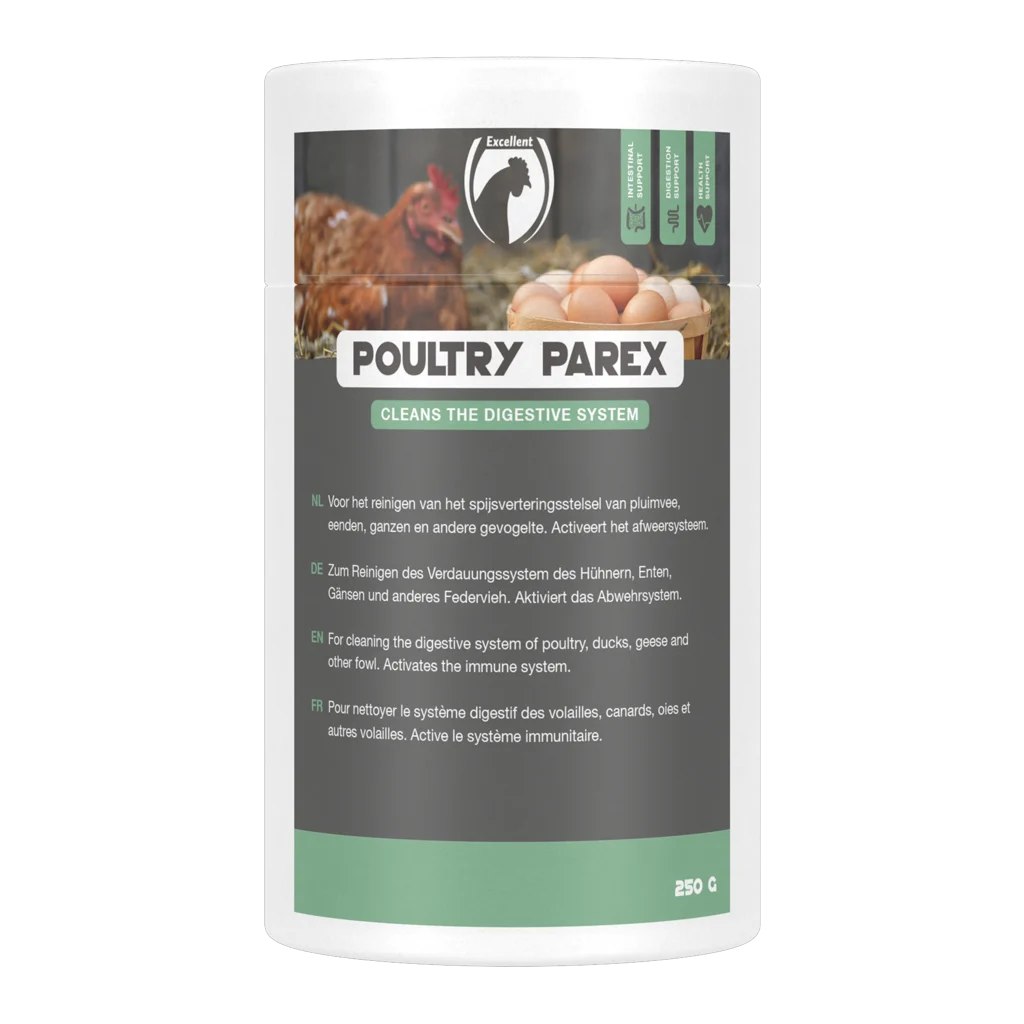 Complément aux plantes pour volailles, en granulés 250 g – Excellent Poultry Parex – Image 1