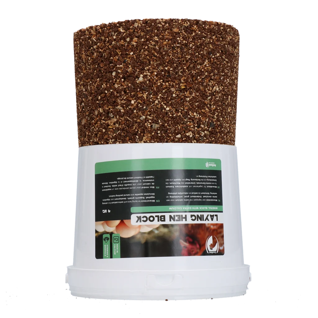 Bloc à picorer pour poules pondeuses avec calcium, 4 kg – Excellent – Image 2