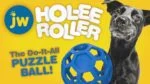Balle pour chien en caoutchouc naturel, à garnir de friandises, 19 cm, assortie – JW Hol-ee Roller – Image 2