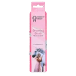 Brosse pour étriller et laver les chevaux, rose, M, 17,5 cm – Paardenpraat TV Grooming Brush
