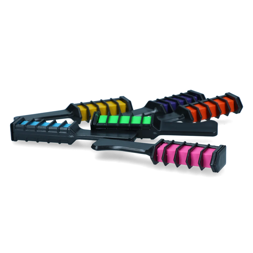 Craies pour crinière de cheval, couleurs arc-en-ciel, 6 pièces – Paardenpraat TV Regenboog Kleurkrijt – Image 4