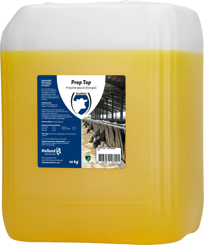 Aliment diététique à base de propylène glycol pour bovins, 10 kg – Excellent Prop Top – Image 1