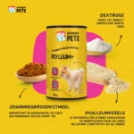 Fibres de psyllium en poudre pour chiens, 100 g – Excellent Pets Dog Psyllium+ – Image 5