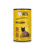 Poudre de psyllium pour chats avec farine de graines de caroube, 100 g – Excellent Pets Cat Psyllium+