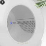 Bac à litière automatique XXL avec commande par application, blanc – Petlux V3 XXL – Image 4
