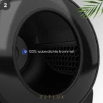 Bac à litière automatique XXL avec commande par application, noir – Petlux V3 XXL – Image 4
