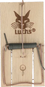 Piège à rats en hêtre avec porte-appât, 17,5 x 9,5 cm – Luchs – Image 2
