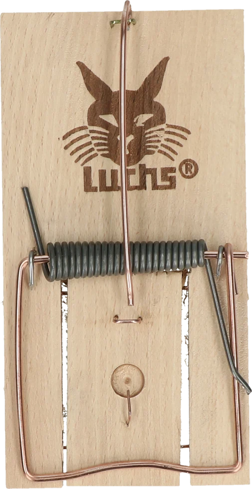 Piège à rats en hêtre avec porte-appât, 17,5 x 9,5 cm – Luchs – Image 2