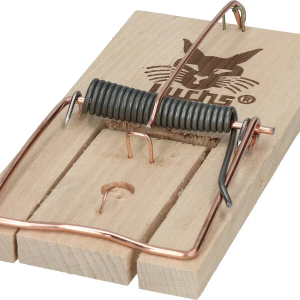 Piège à rats en hêtre avec porte-appât, 17,5 x 9,5 cm – Luchs