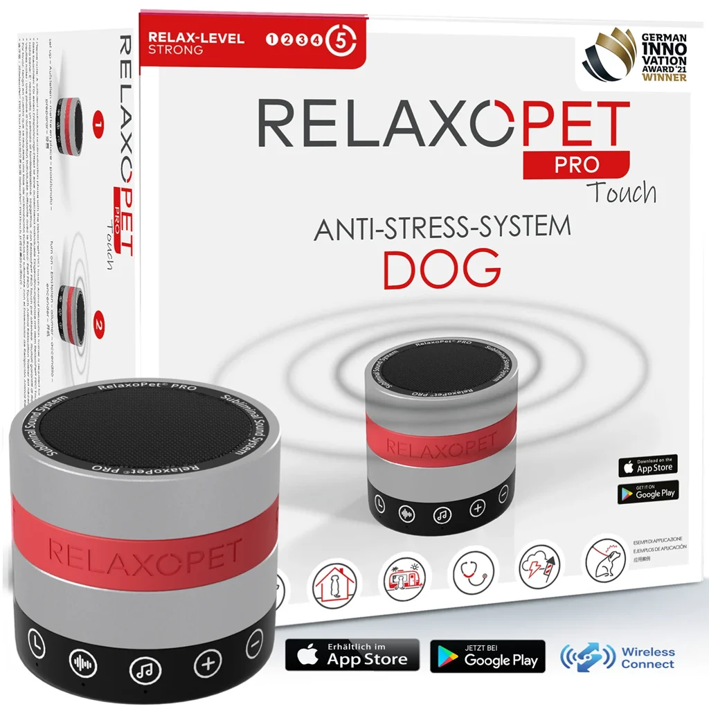 Module sonore pour chiens avec Bluetooth et SoftTouch – Relaxopet PRO Touch – Image 1
