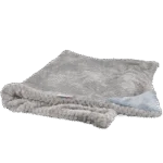Plaid pour chien en micropluche, gris 65 x 95 cm – Relaxopet Cosy Multi-Plaid Original – Image 2