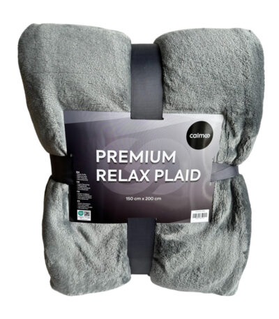 Plaid en polaire, 150 x 200 cm – Calmoo Premium Relax Plaid
