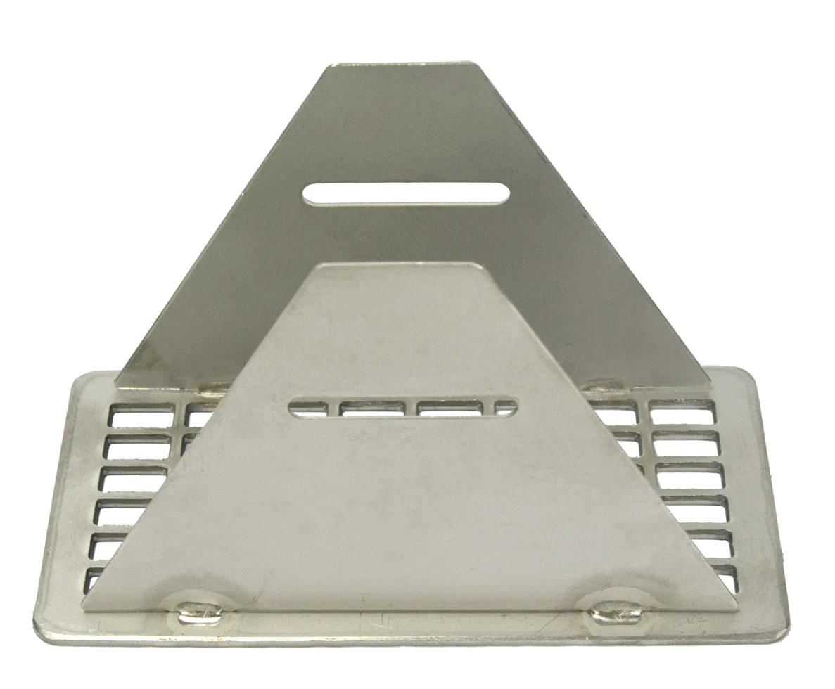 Grille de rénovation en acier inoxydable pour la ventilation du vide sanitaire, 5 x 10,5 cm – Renofix – Image 2