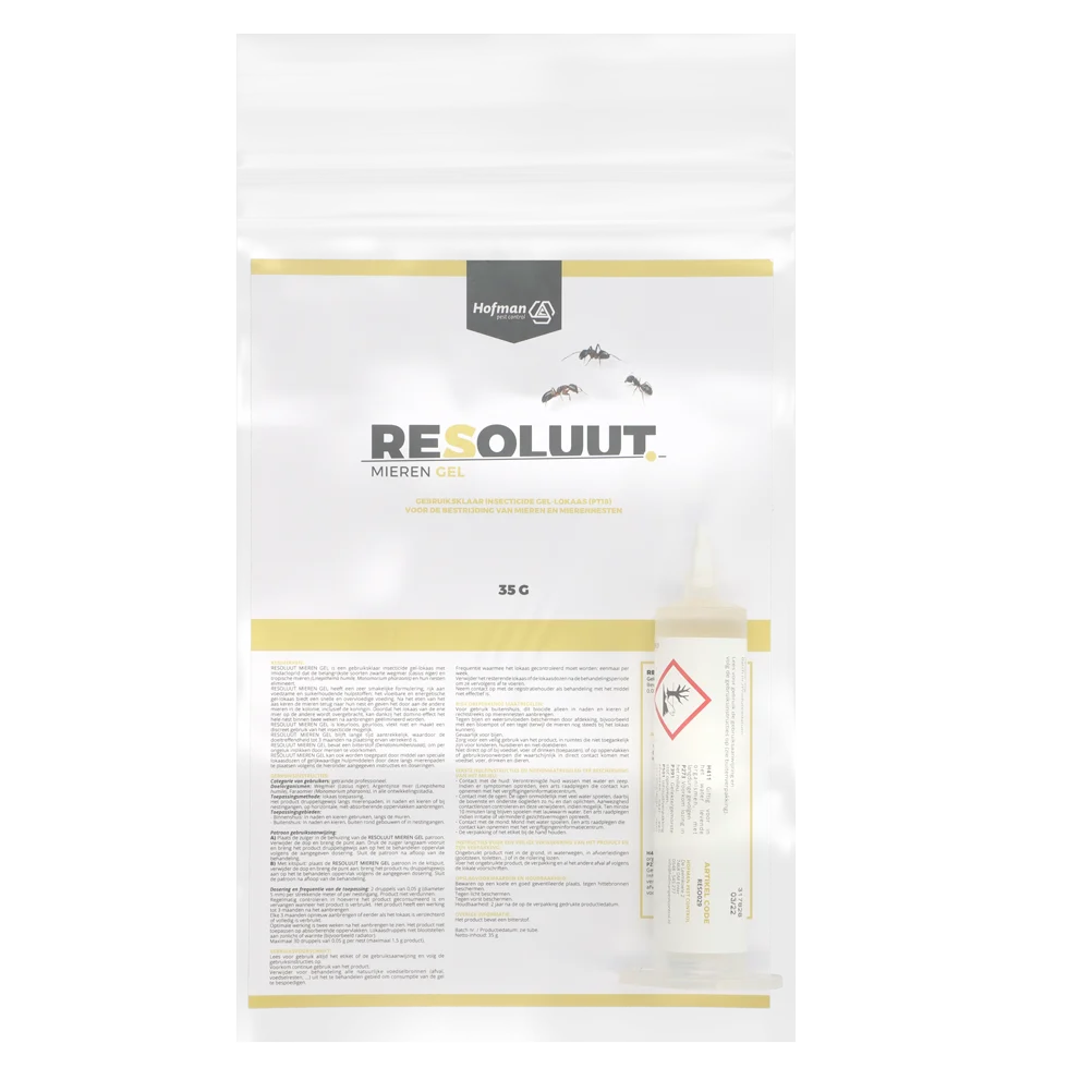 Gel anti fourmis noires et tropicales, 35 g – Gel anti fourmis Resoluut – Image 1