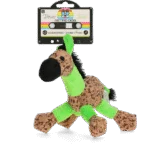 Peluche pour chien Âne avec couineur, Vert S – Retro Dog Donkey