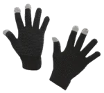 Gants d’équitation Magic Touch noirs avec grip, taille unique – Image 4