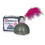 Souris jouet avec capteur de mouvement et Madnip, grise – Robocat Mouse