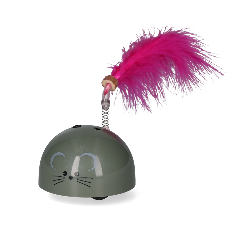 Souris jouet avec capteur de mouvement et Madnip, grise – Robocat Mouse – Image 3