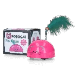 Souris de jeu avec capteur de mouvement et Madnip, rose – Robocat Mouse