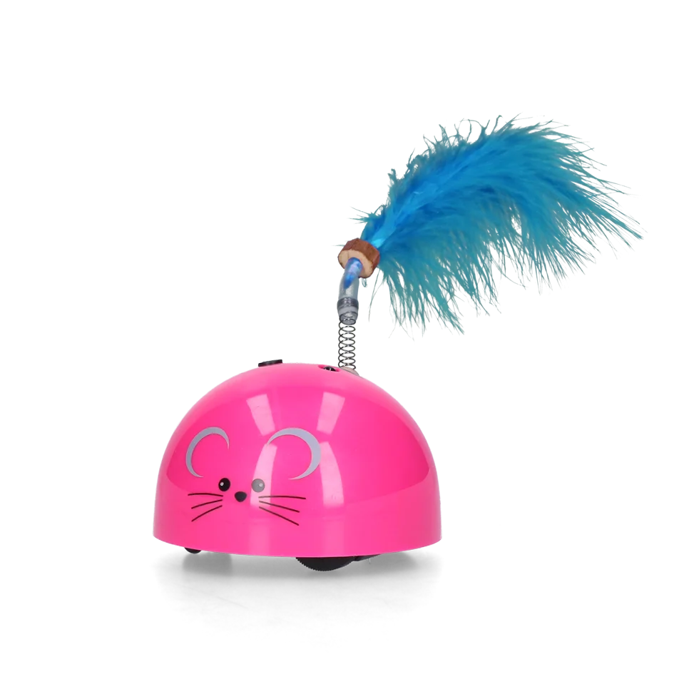 Souris de jeu avec capteur de mouvement et Madnip, rose – Robocat Mouse – Image 2