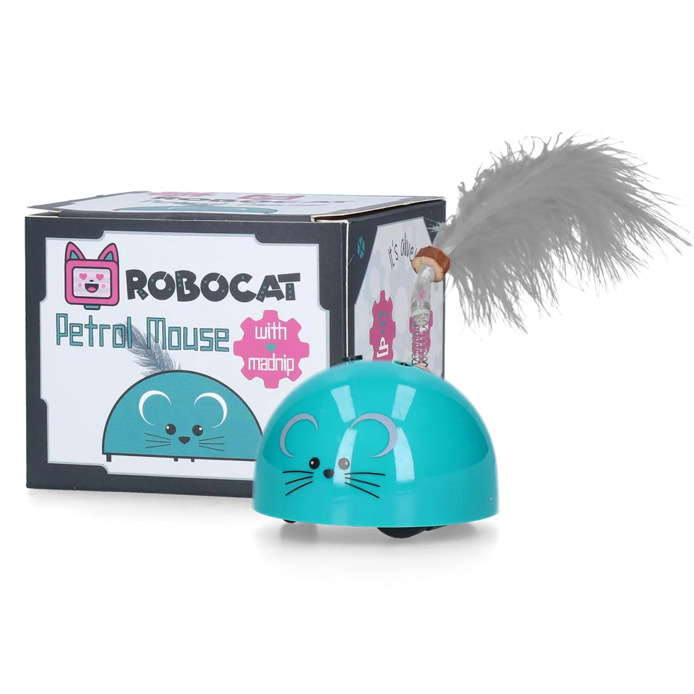 Souris de jeu avec capteur de mouvement et madnip, pétrole – Robocat Mouse – Image 1
