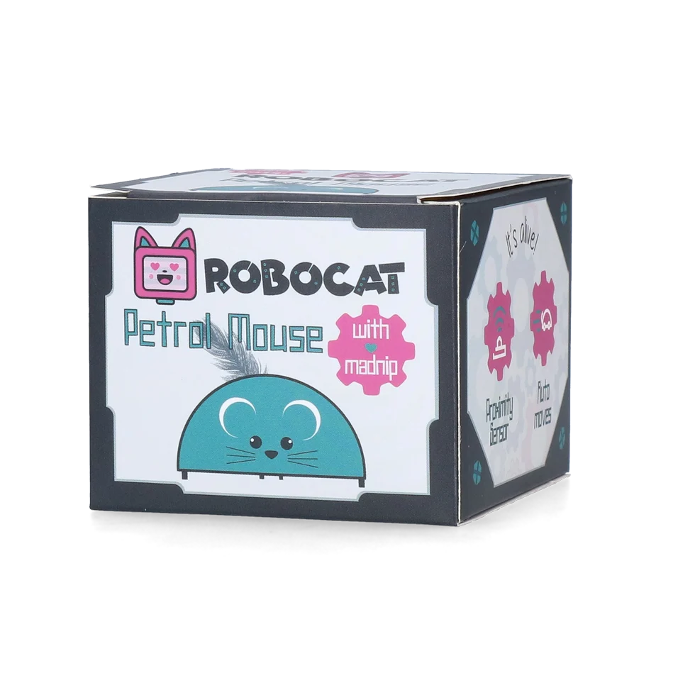 Souris de jeu avec capteur de mouvement et madnip, pétrole – Robocat Mouse – Image 3