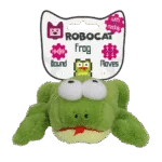 Jouet pour chat interactif avec son et Madnip – Robocat Grenouille