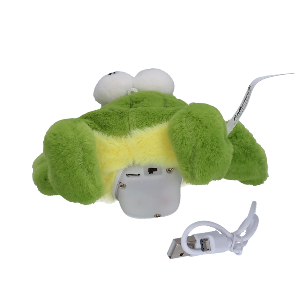 Jouet pour chat interactif avec son et Madnip – Robocat Grenouille – Image 3