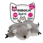Jouet pour chat interactif avec son et Madnip – Robocat Écureuil