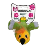 Jouet pour chat mobile avec son et madnip – Robocat Perroquet