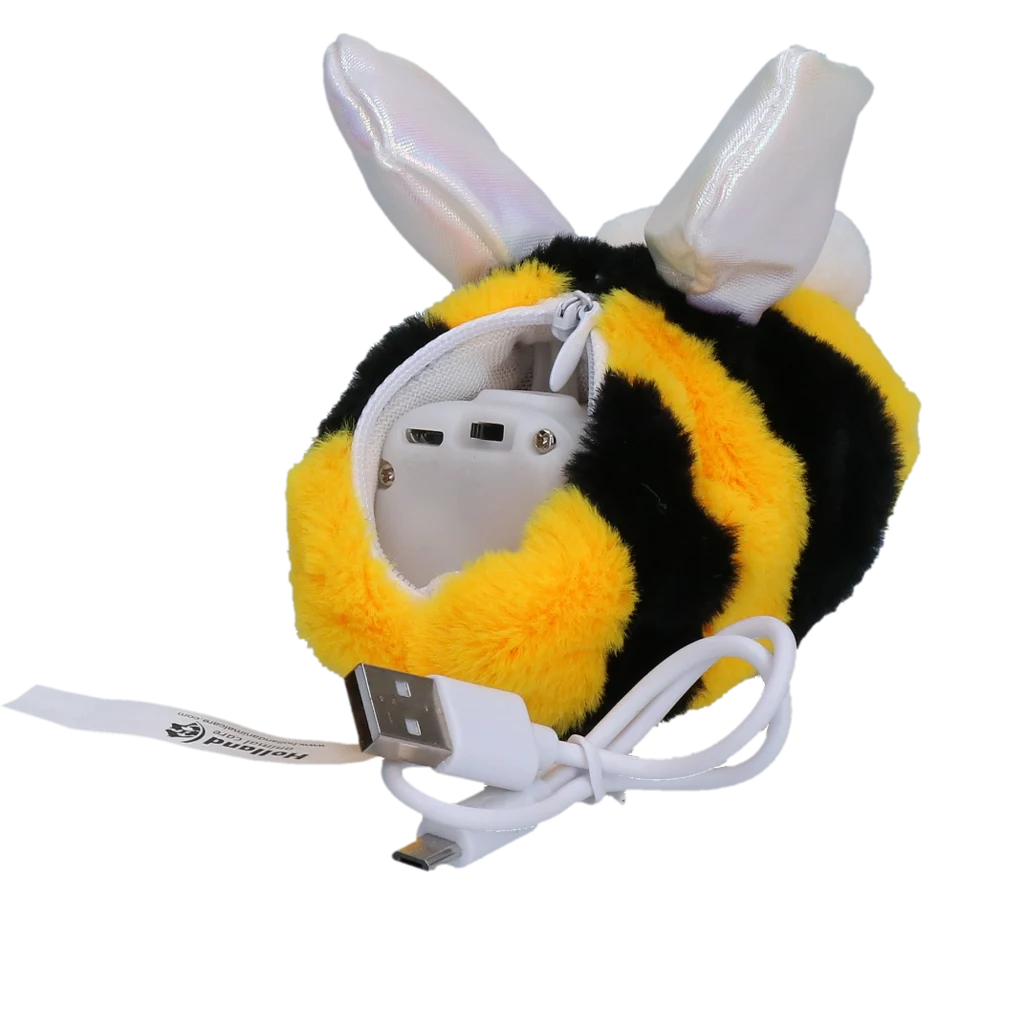 Jouet animé pour chat avec son et Madnip – Robocat Bij – Image 3