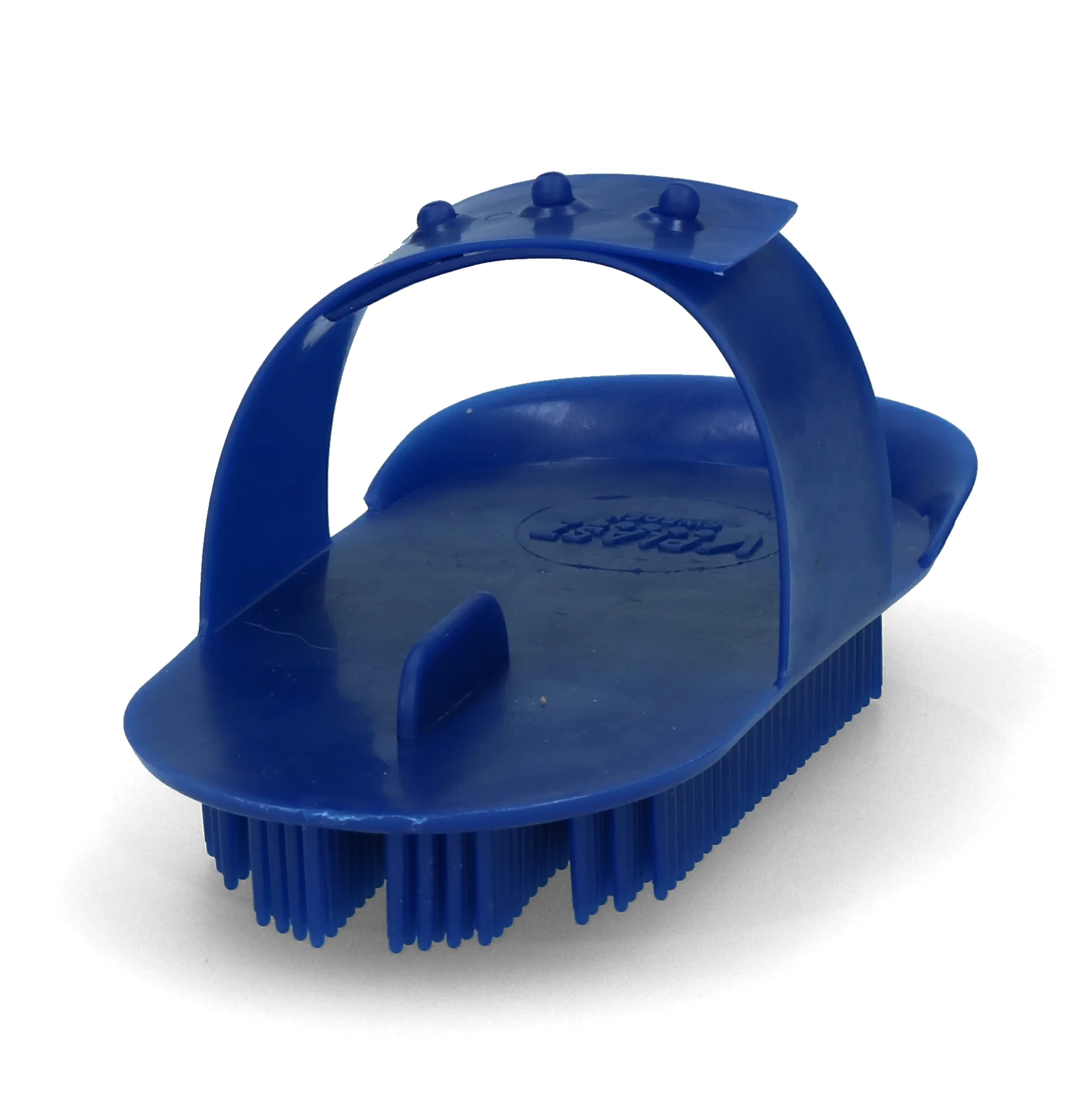 Étrille à dents fines, 130 x 65 mm, bleue – Vplast Original – Image 2