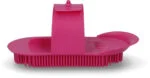 Étrille à dents fines, 130 x 65 mm, rose – Vplast Original