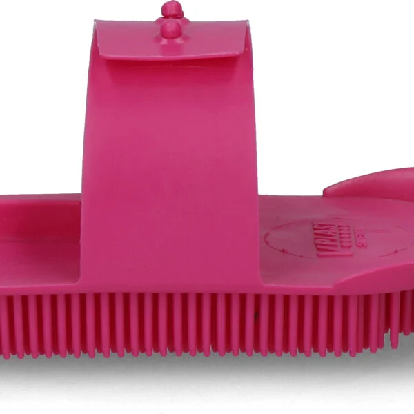 Étrille à dents fines, 130 x 65 mm, rose – Vplast Original