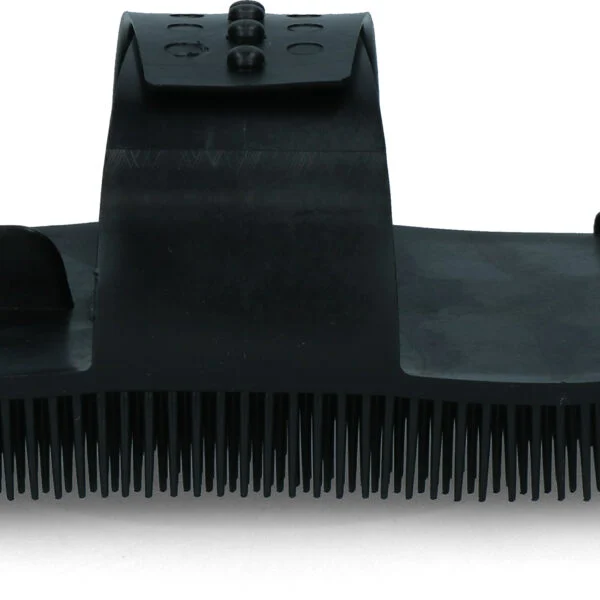 Étrille en plastique souple 180 x 90 mm noire – Vplast Original