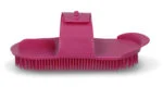 Étrille en plastique souple, 180 x 90 mm, rose – Vplast Original – Image 2